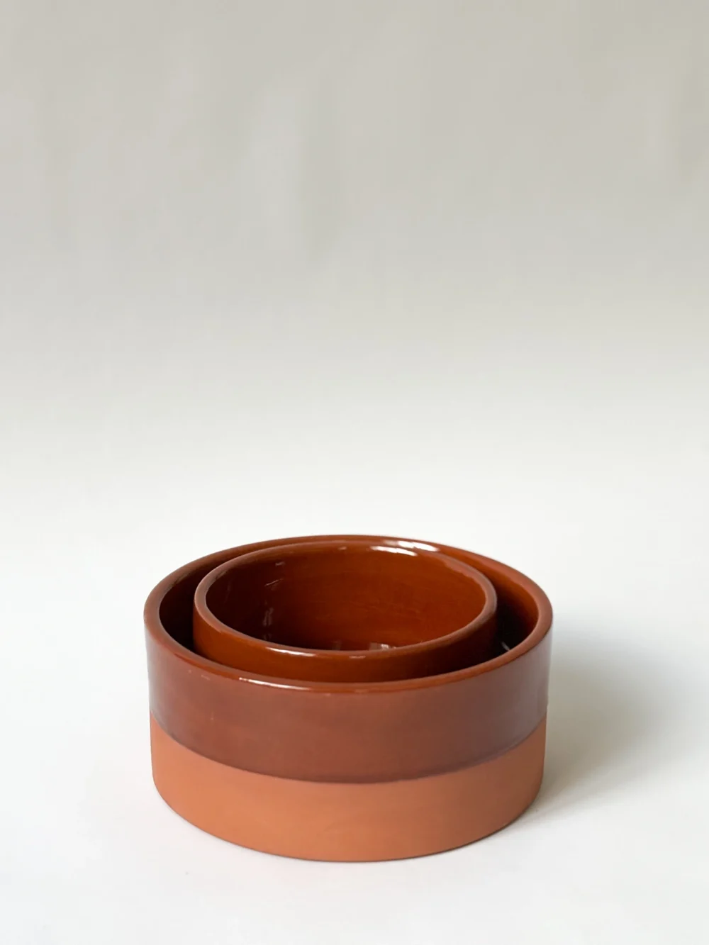 Nora set rust brown