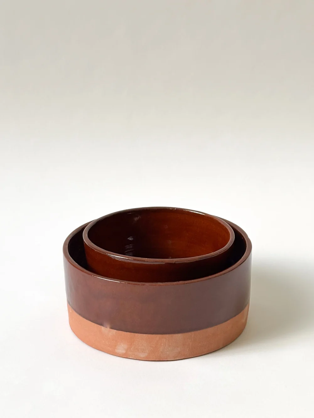 Nora set rust brown