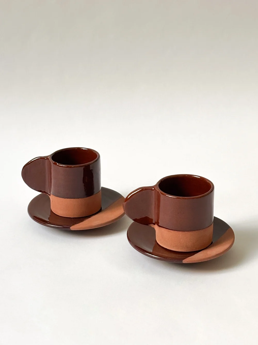 Lumi set rust brown